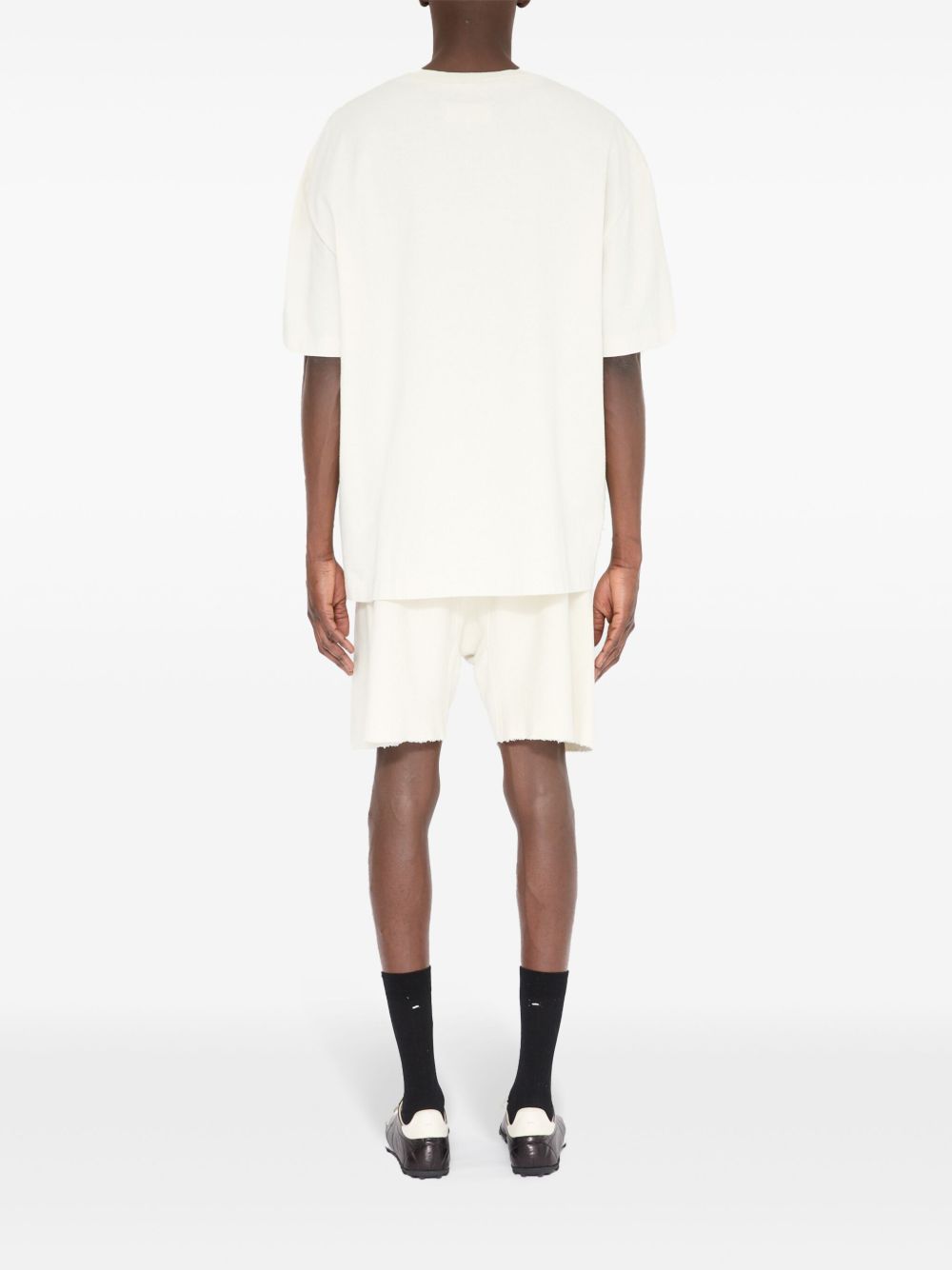 【しろ】 STRETCH RIB T-SHIRT - White | ZARA United States